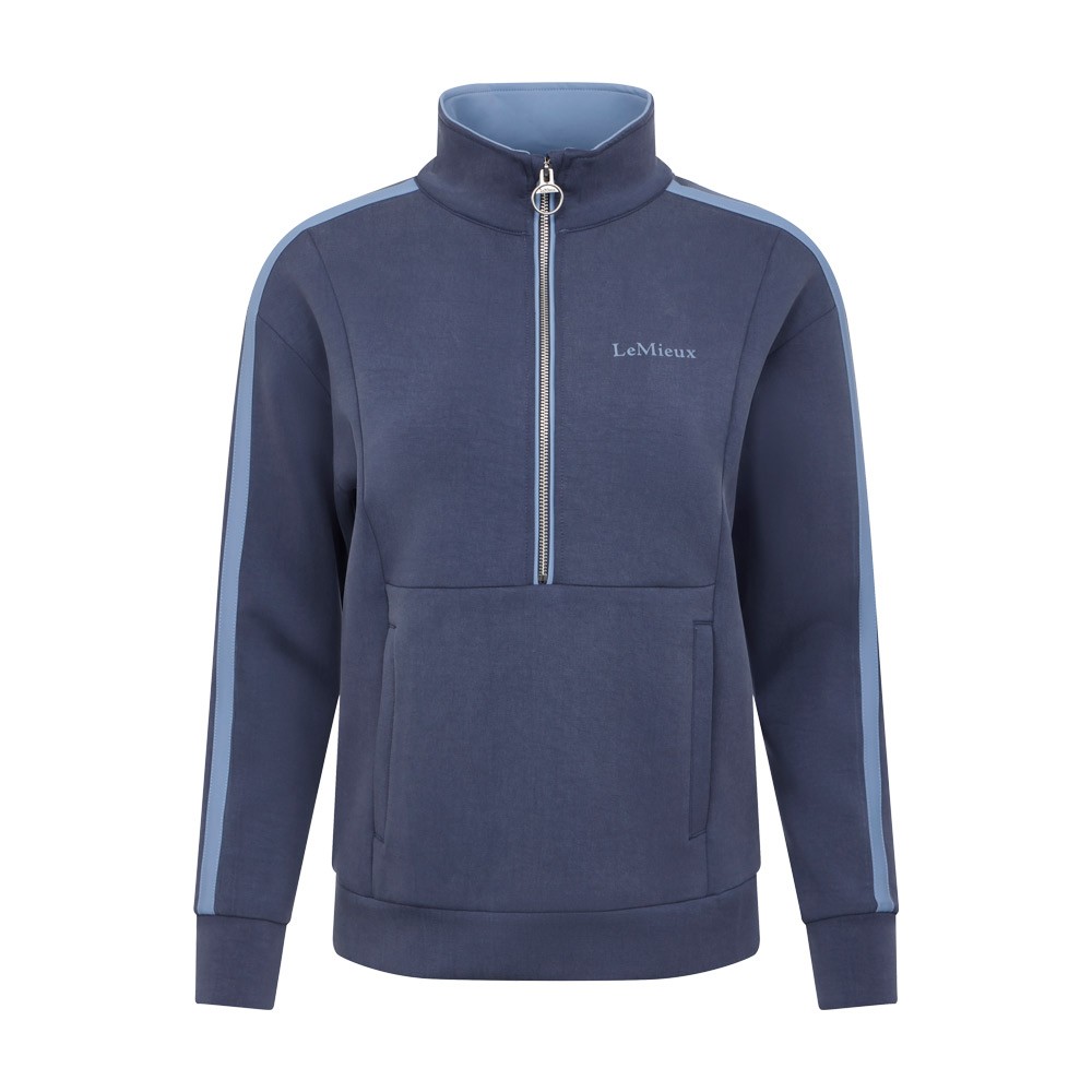LeMieux LeMieux Connie Half Zip Sweatshirt in Shadow