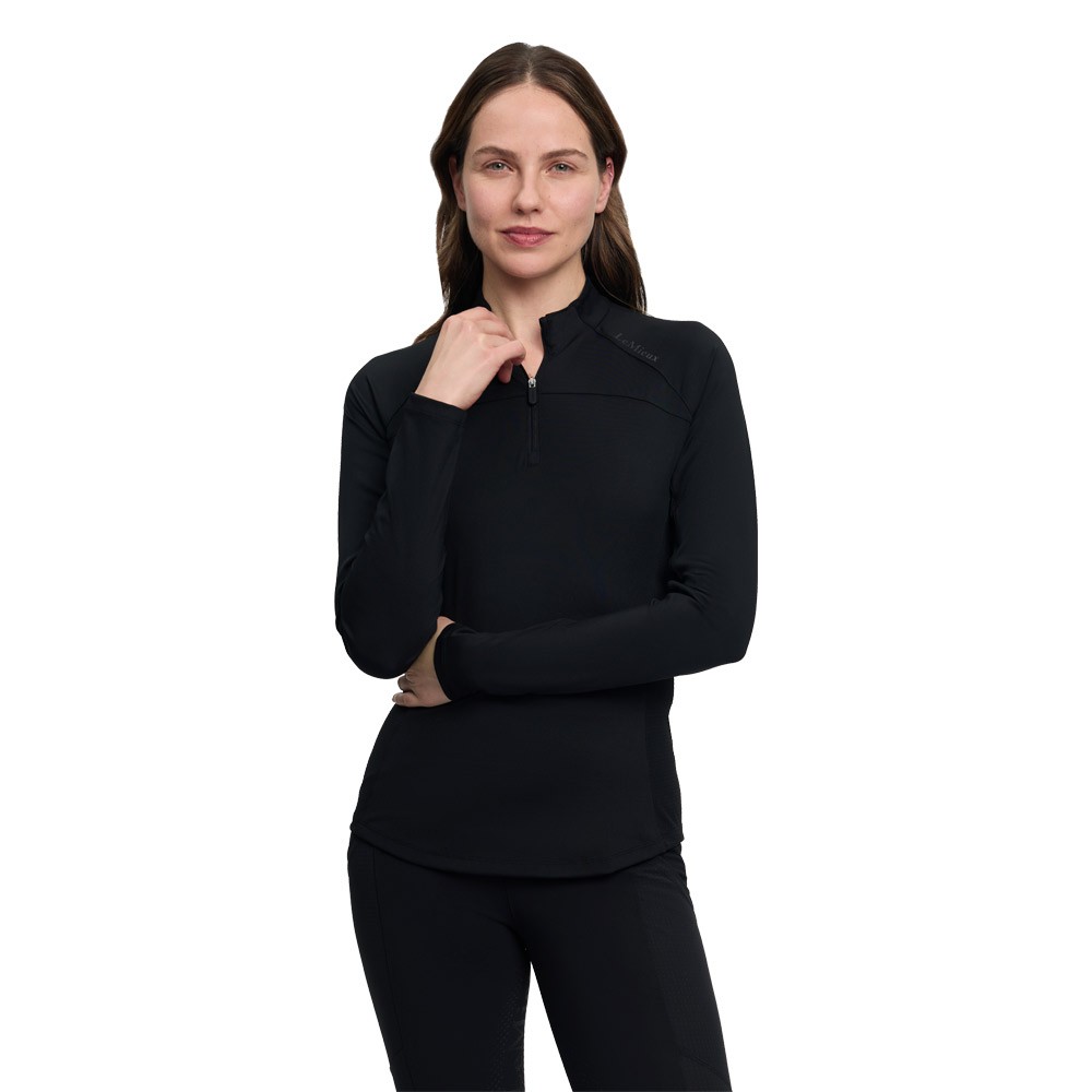 LeMieux LeMieux Airflow Long Sleeve Base Layer in Black