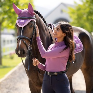 LeMieux LeMieux Airflow Long Sleeve Base Layer in Mallow