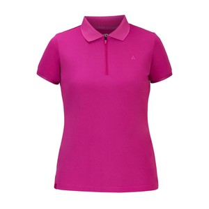 Shires Shires Aubrion React Tech Polo Shirt in Fuchsia
