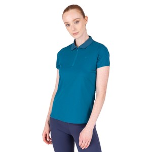 Shires Shires Aubrion React Tech Polo Shirt in Kingfisher