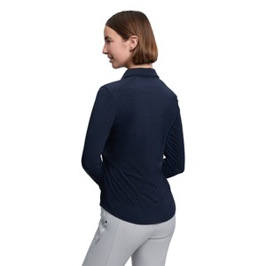 LeMieux LeMieux Sarah Shirt Base Layer in Navy Patterned