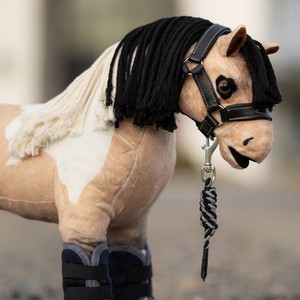 LeMieux LeMieux Toy Pony Leather Headcollar in Black