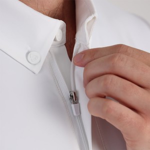 Shires Shires Aubrion Optima Men's MX Zip Show Shirt in White