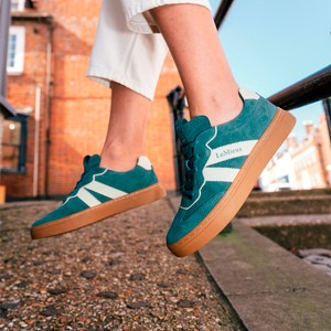 LeMieux LeMieux Stockbridge Suede Lifestyle Trainers in Jungle