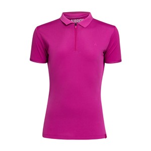 Shires Shires Aurbrion React Young Rider Tech Polo Shirt in Fuchsia