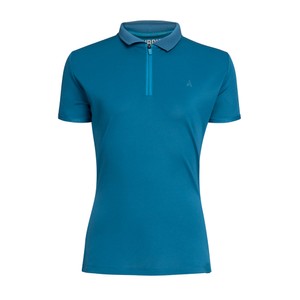 Shires Shires Aurbrion React Young Rider Tech Polo Shirt in Kingfisher
