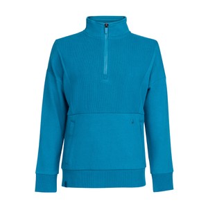 Shires Shires Aubrion React Young Rider Quarter Zip Sweater in Kingfisher
