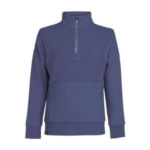 Shires Shires Aubrion React Young Rider Quarter Zip Sweater in Midnight