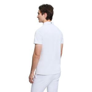 LeMieux LeMieux Mens Short Sleeve Competition Shirt in White