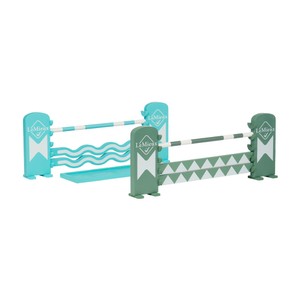 LeMieux LeMieux Toy Pony Jump Set in Azure/Sage/White