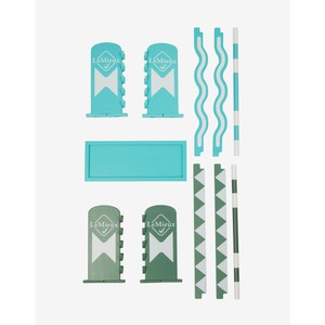 LeMieux LeMieux Toy Pony Jump Set in Azure/Sage/White