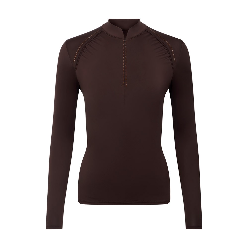 LeMieux LeMieux Brilliance Heyden Lightweight Base Layer in Espresso