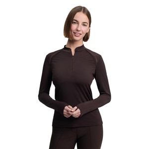 LeMieux LeMieux Brilliance Heyden Lightweight Base Layer in Espresso