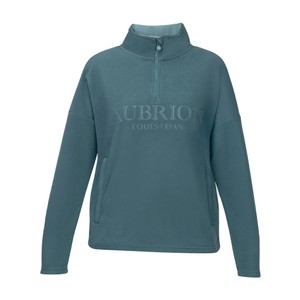 Shires Shires Aubrion Equestrian Quarter Zip Fleece in Thyme