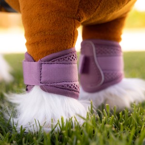 LeMieux LeMieux Toy Pony Mesh Brushing Boots in Mallow