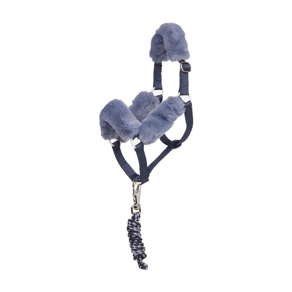 LeMieux LeMieux Hobby Horse Comfort Headcollar & Leadrope in Navy