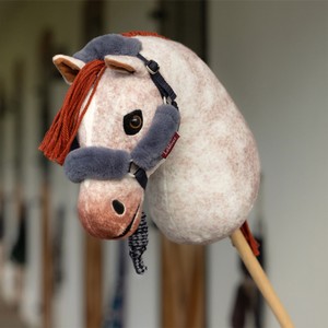 LeMieux LeMieux Hobby Horse Comfort Headcollar & Leadrope in Navy