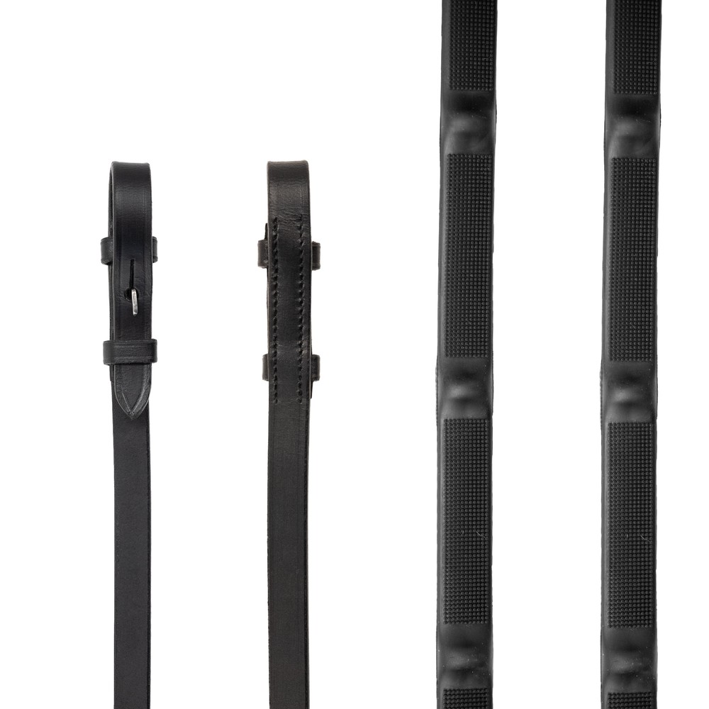 Houghton Country Houghton Country Precision Grip Reins in Black