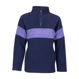 Shires Shires Equestrian Young Rider Quarter Zip Fleece in Midnight