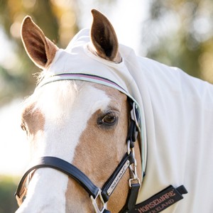 Horseware Amigo Pony Ripstop Hoody Fly Sheet in Silver/Lime