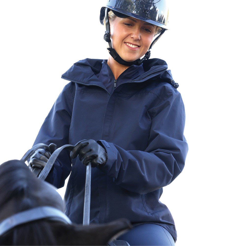 Shires Aubrion React Waterproof Coat Navy