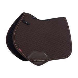 LeMieux LeMieux Brilliance Close Contact Square Saddle Pad in Espresso