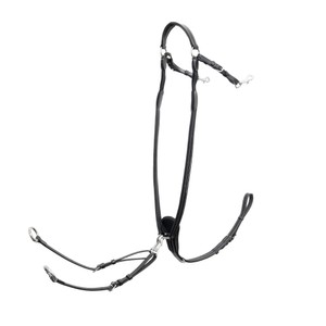 Houghton Country Houghton Country Regal Stitch Breastplate in Black