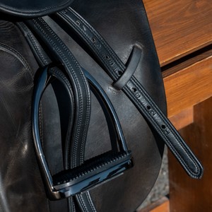 Houghton Country Houghton Country Comfort Nylon Lined Stirrup Leather in Black
