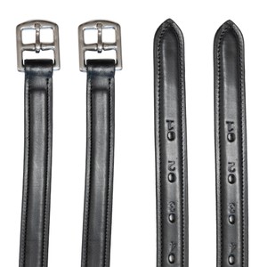Houghton Country Houghton Country Pro Nylon Lined Stirrup Leather in Black