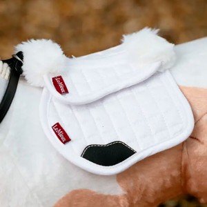 LeMieux LeMieux Toy Pony Merino Half Pad in White