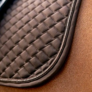 LeMieux LeMieux Brilliance Dressage Square Saddle Pad in Espresso