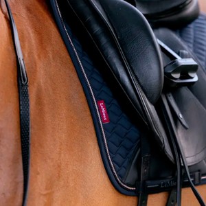 LeMieux LeMieux Brilliance Dressage Square Saddle Pad in Navy