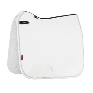 LeMieux LeMieux Brilliance Dressage Square Saddle Pad in White