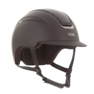 Evoke Evoke Callisto Classic Peak Crystal Frame Riding Hat 56-58cm 