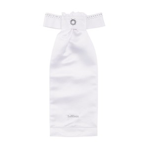 LeMieux LeMieux Brillance Stock in White/Navy