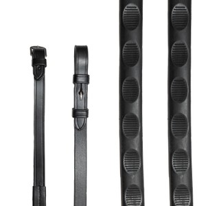 Houghton Country Houghton Country Thumb Grip Reins in Black