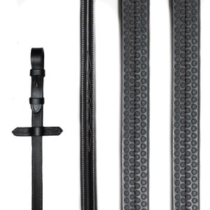 Houghton Country Houghton Country Regal Stitch Reins in Black