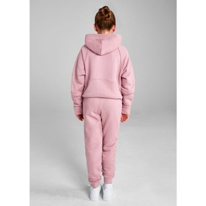 Aztec Diamond Aztec Diamond Young Rider Panel Half Zip Hoodie in Pink