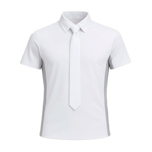 Equetech Equetech Mens Premier Competition Shirt in White/Grey