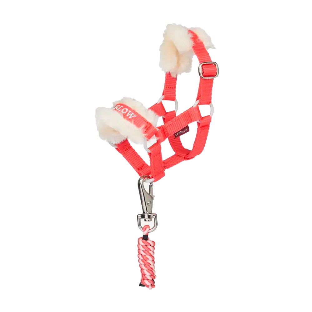 LeMieux LeMieux Harlow Toy Pony Headcollar & Leadrope in Coral Crush