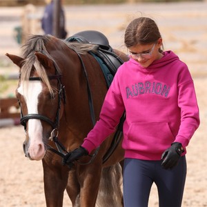 Shires Shires Aubrion Young Rider React Hoodie in Fuchsia