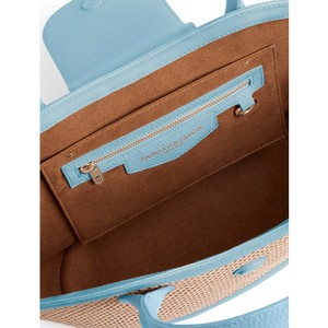 Fairfax & Favor Fairfax & Favour Windsor Basket Bag - Stockist Exclusive in Sky Blue Leather