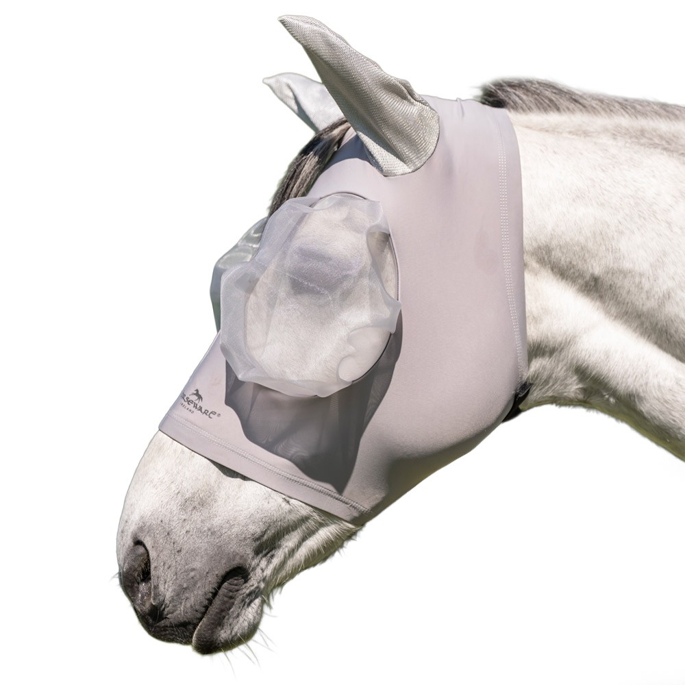 Horseware Defense Flymask Grey