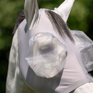 Horseware Horseware Defense Flymask in Silver/Silver