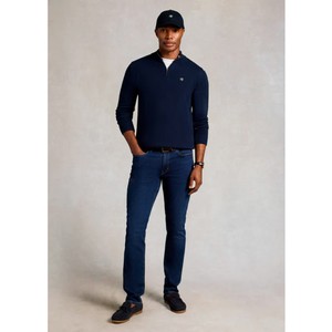 Holland Cooper Holland Cooper Mens Quarter Zip Knit in Ink Navy