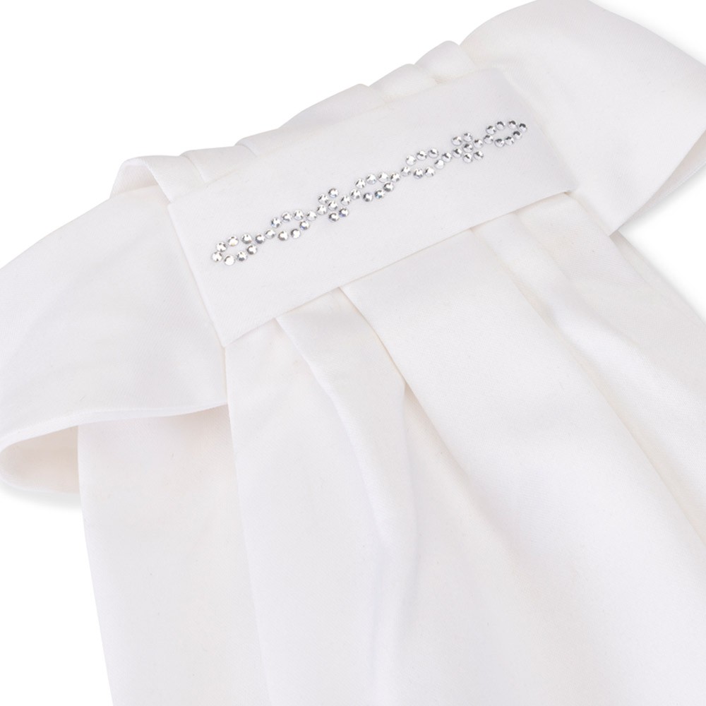 Shires Aubrion Witley Ready Tied Stock White