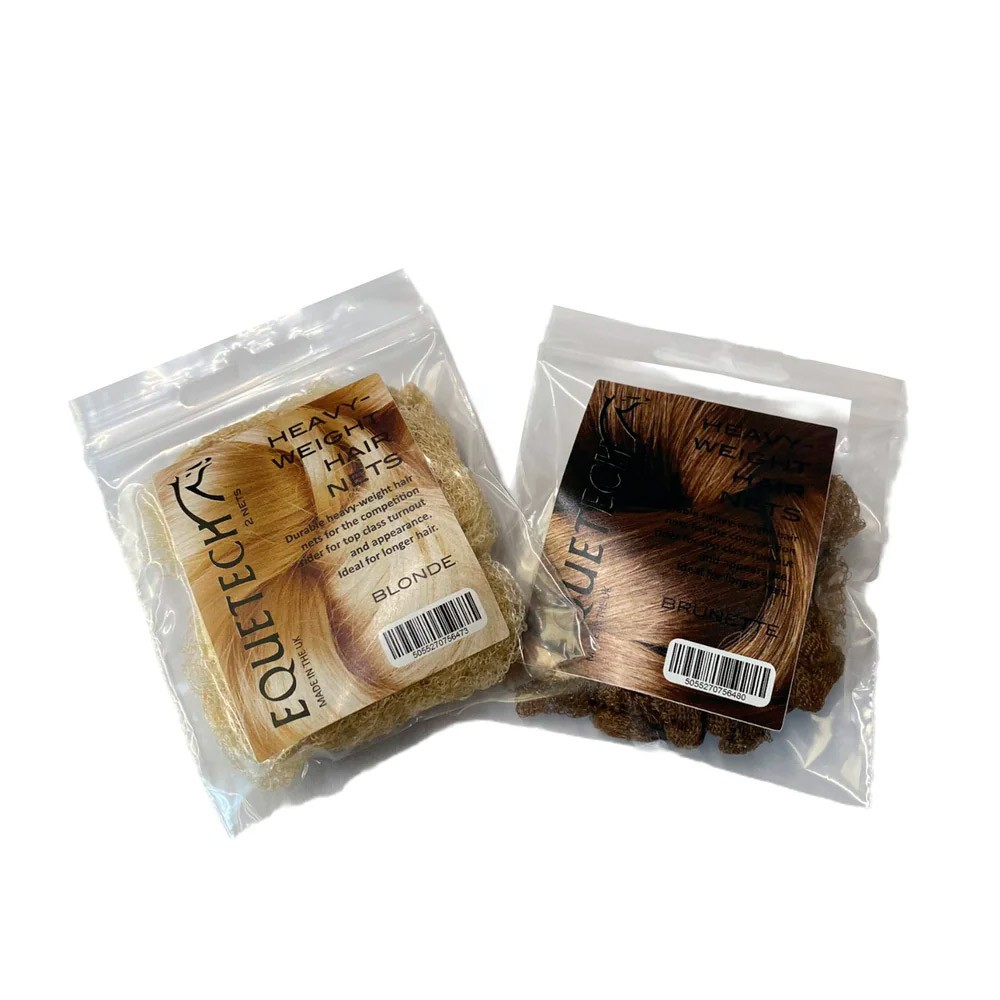 Equetech Equetech Heavy Weight Show Hairnets (2 Pack) in Blonde