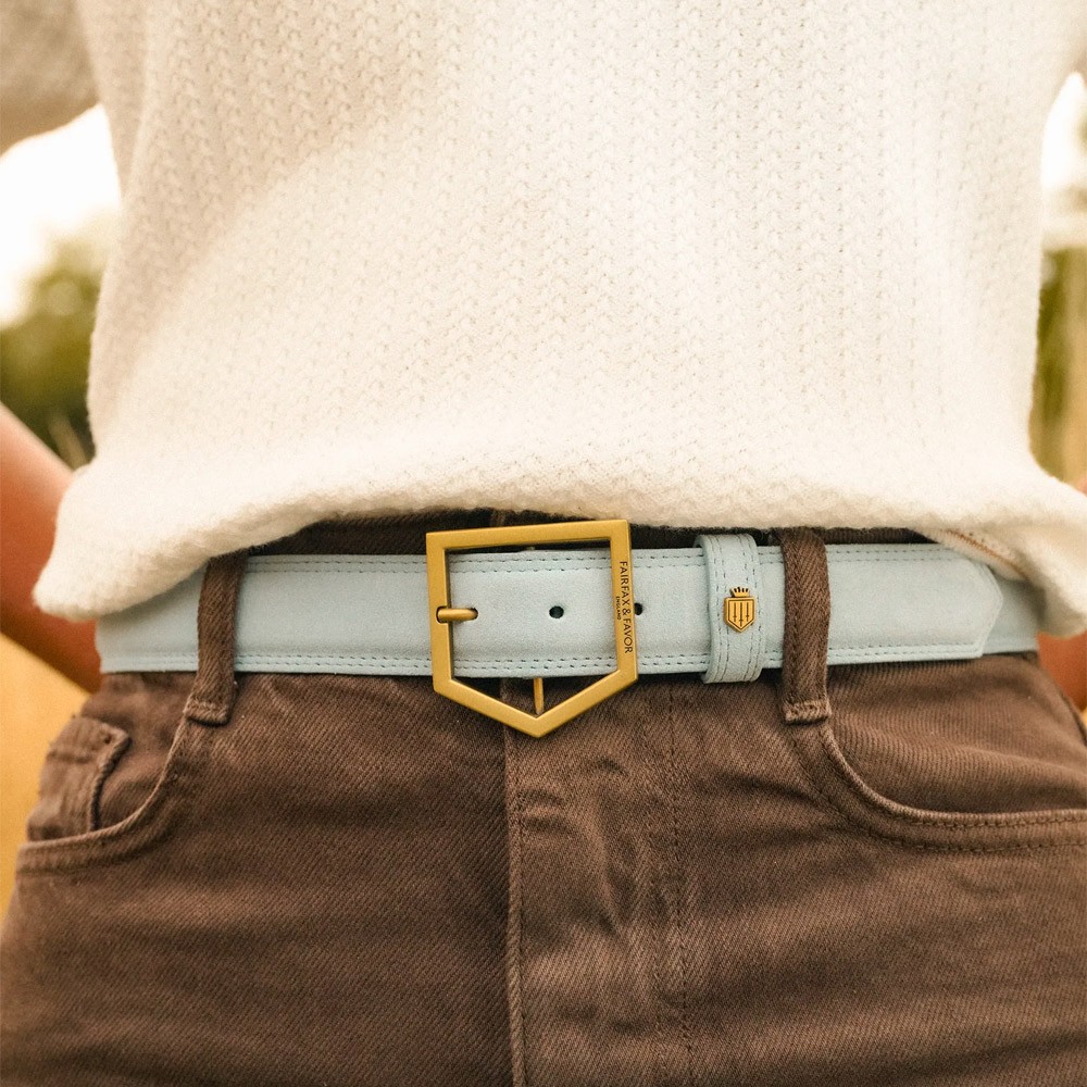 Fairfax & Favor Felbrigg Belt Blue