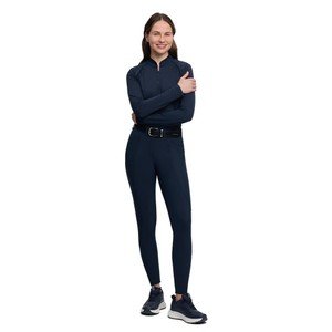 LeMieux LeMieux Brilliance Knee Grip Breeches in Navy